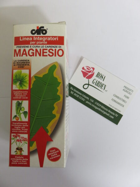 Magnesio integratore per piante